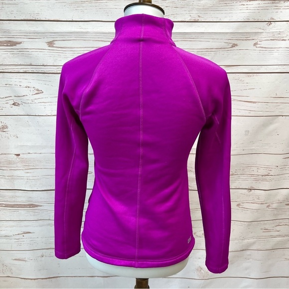 Fila Fuchsia Magenta 1/4 Zip Fleece Pullover Jacket - Picture 6 of 8